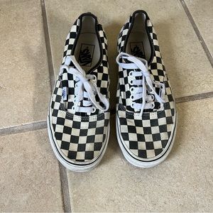 Checkered vans